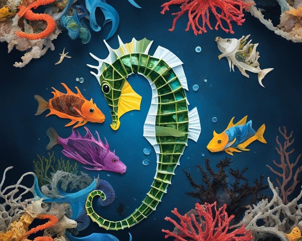 plastic in zee dieren