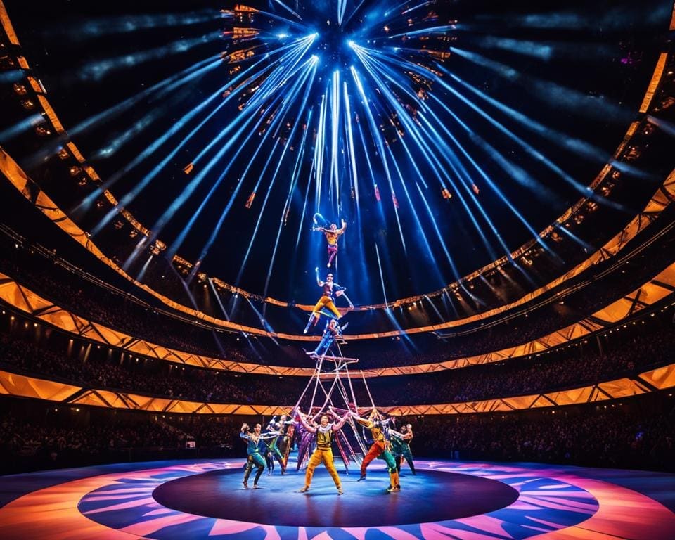 hoe lang duurt voorstelling cirque du soleil