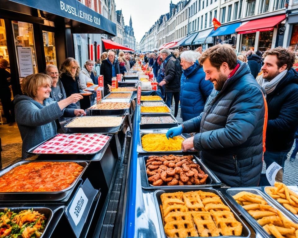 Waar vind je de beste eetkraampjes in Brussel?