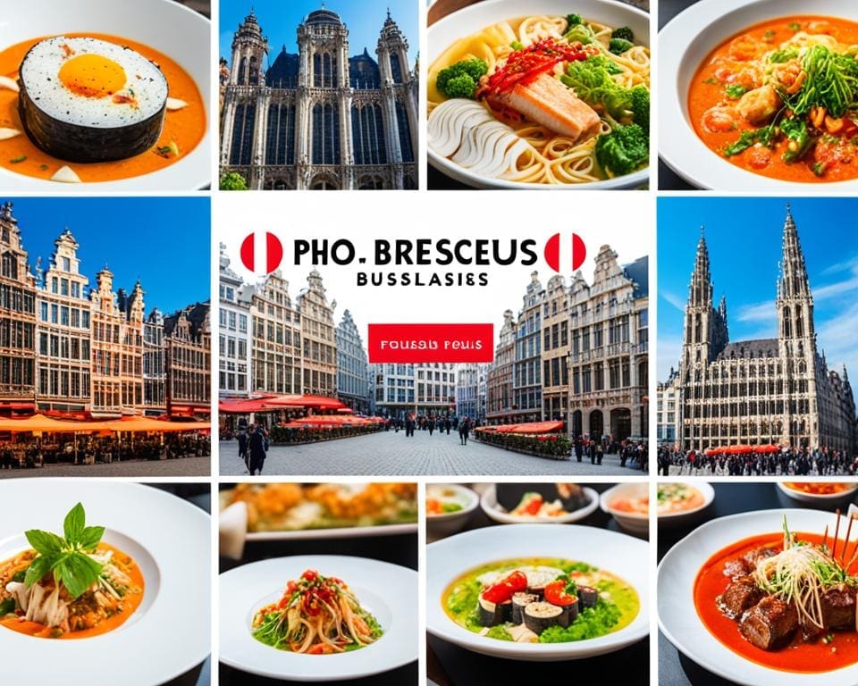 Wat zijn de top internationale restaurants in Brussel?