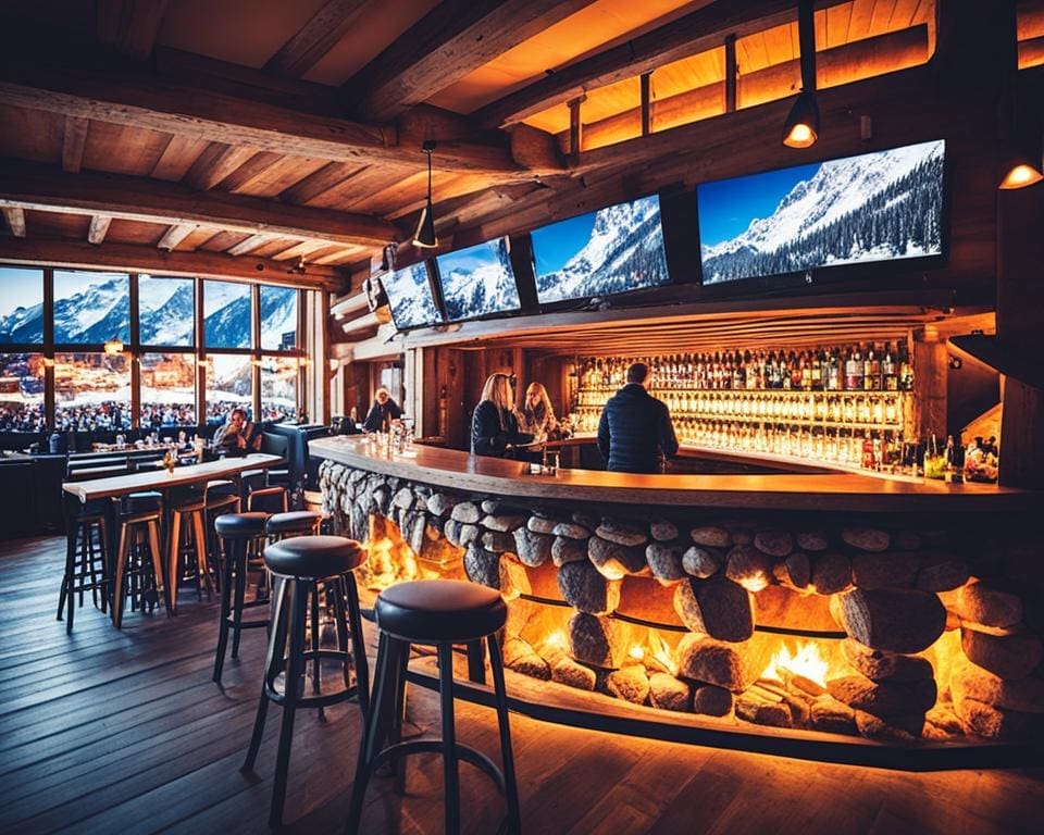 après-ski bars in Chamonix