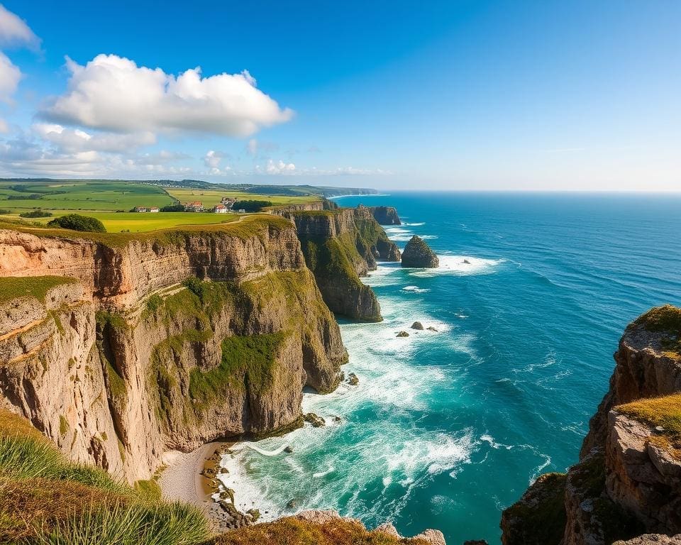 Verken de kustlijn van Bretagne, Frankrijk