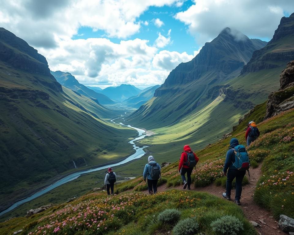 Avontuurlijke trektocht Schotland