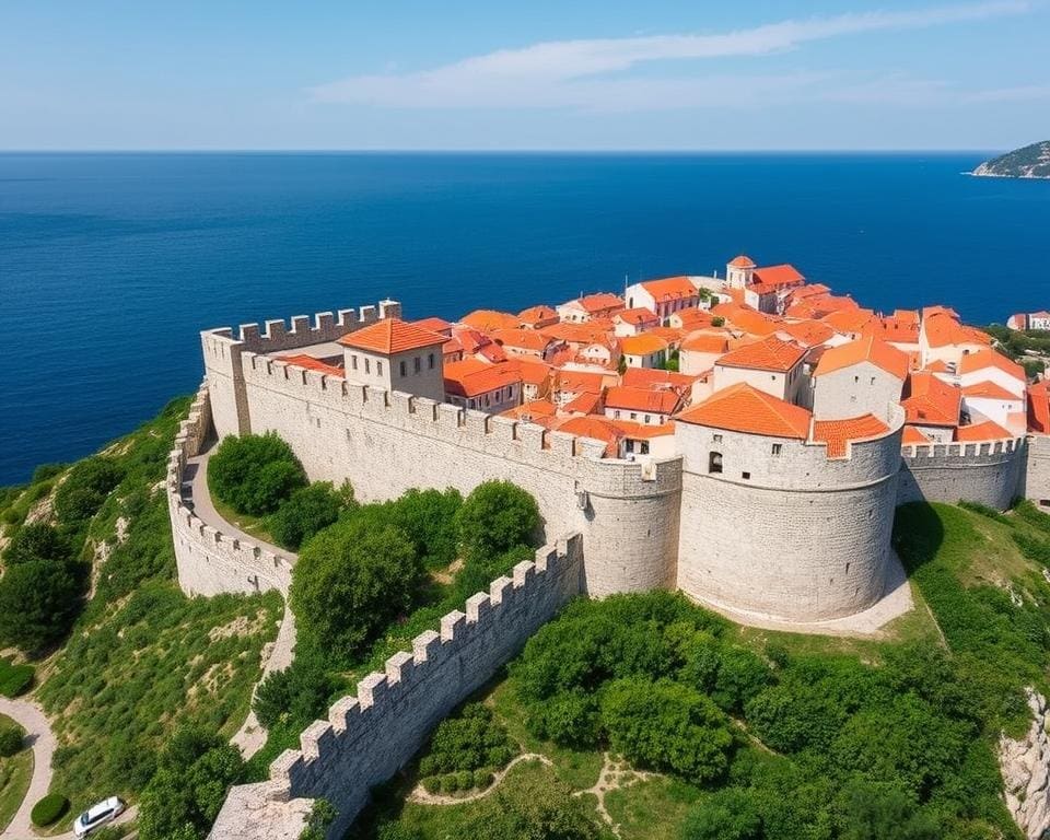 Bewonder de historische stadsmuren van Dubrovnik