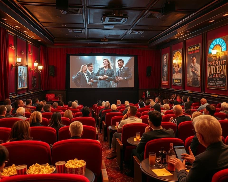 Bioscoopervaring met een avond vol klassiekers en filmquizzen