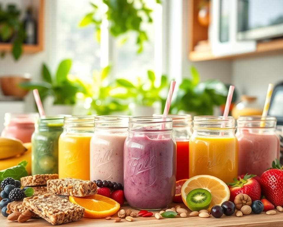 Boost je energie met vezelrijke smoothies en snacks