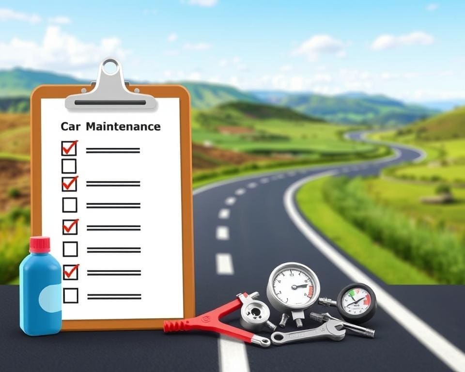 Checklist voor autoverzorging