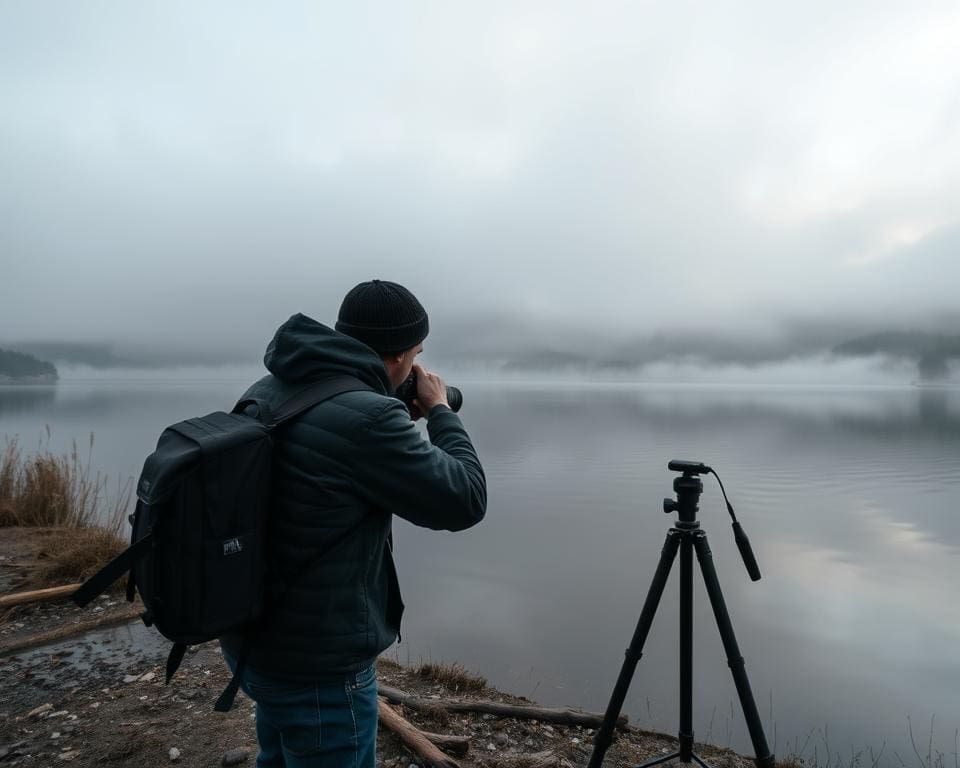 Creatieve fotografie technieken met grijsfilter