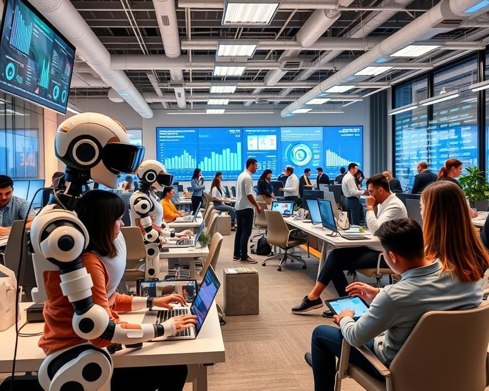 De impact van technologische vooruitgang op kantoorbanen