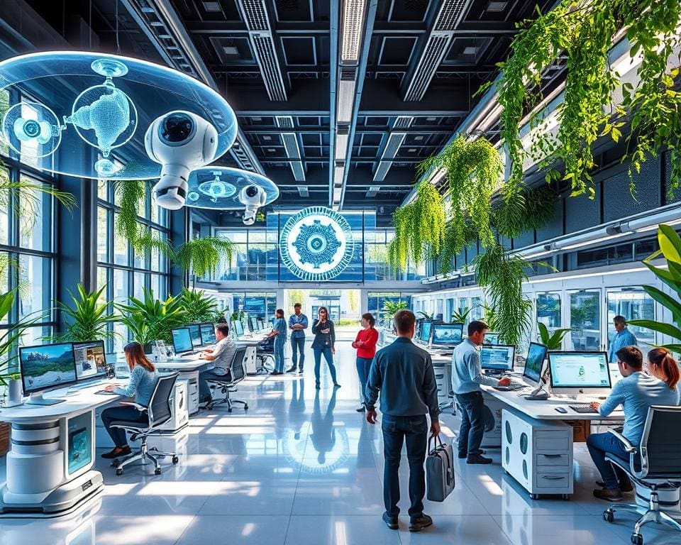 De toekomst van werk in de tech-industrie