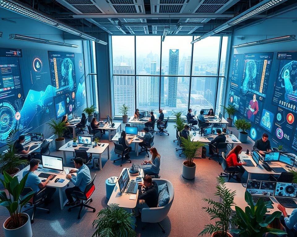 De toekomst van werken in een volledig digitale economie