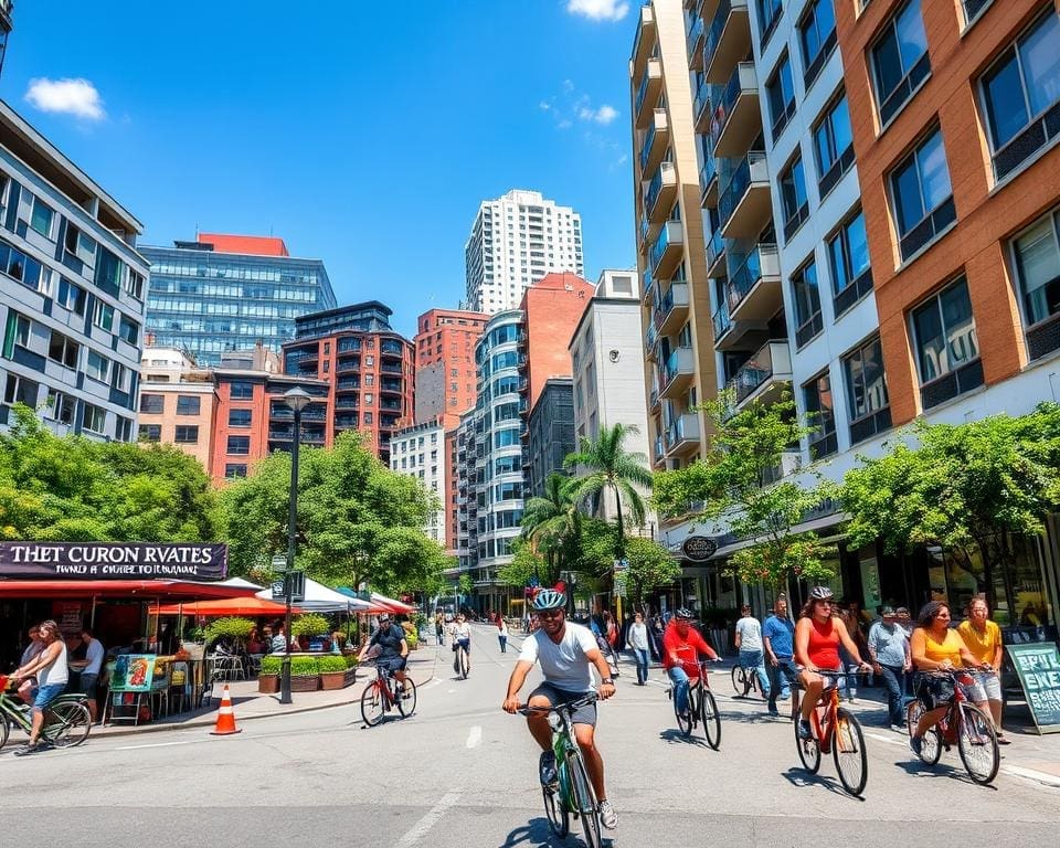 De voordelen van fietsen door de stad