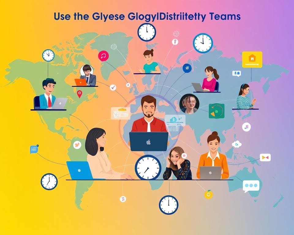 De voordelen van werken met een wereldwijd verspreid team