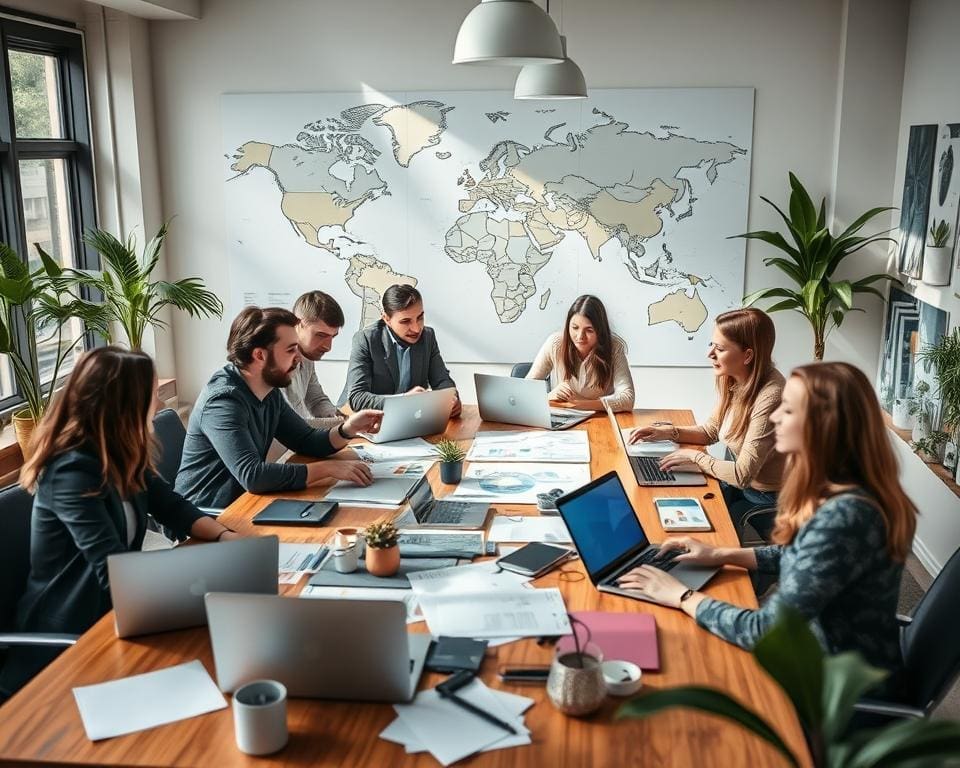 De voordelen van werken met internationale teams