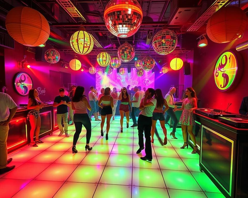 Discotheekavond met een mix van retro en moderne muziekstijlen