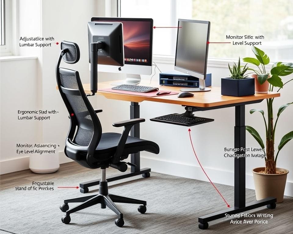 Ergonomie accessoires voor een betere werkplek