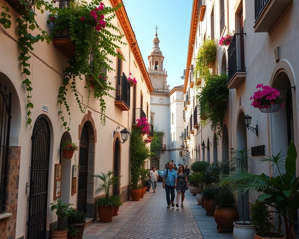 Geniet van een wandeling door de steegjes van Sevilla