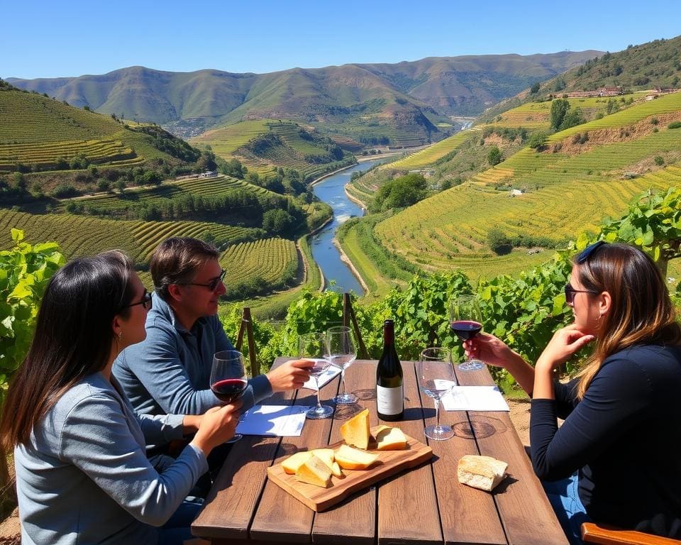 Geniet van een wijnproeverij in de Douro-vallei