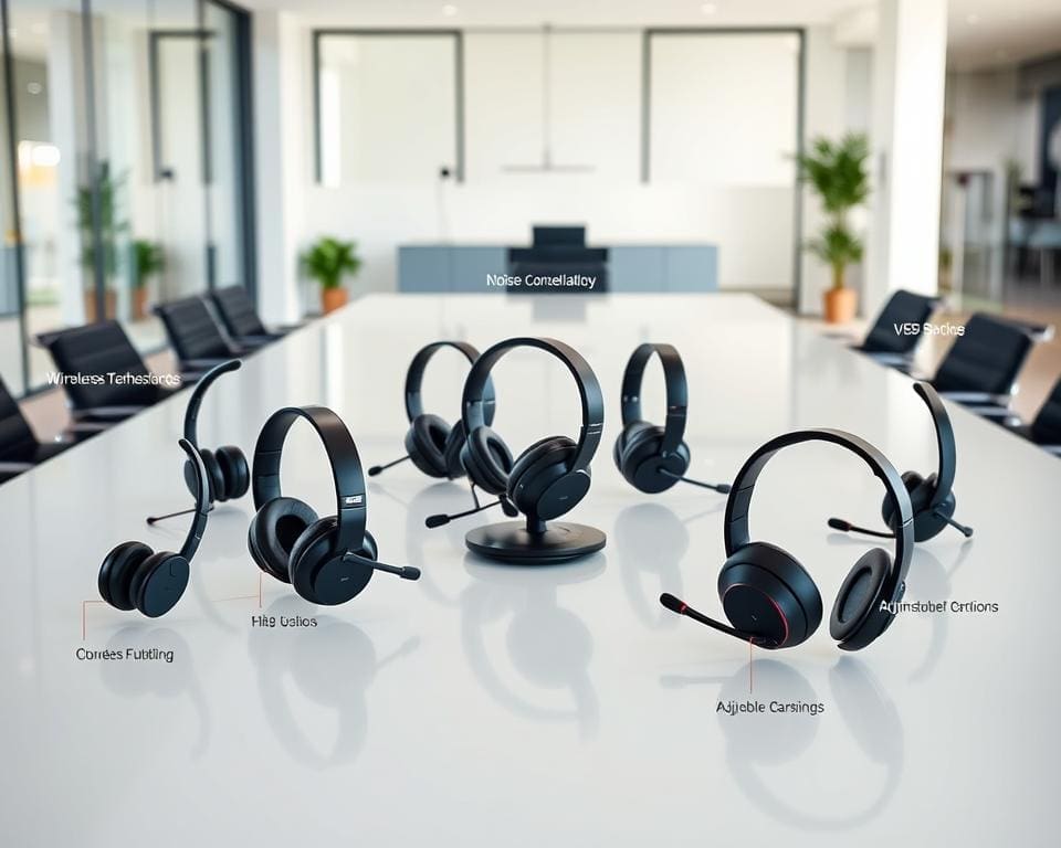 Headset features voor bedrijven