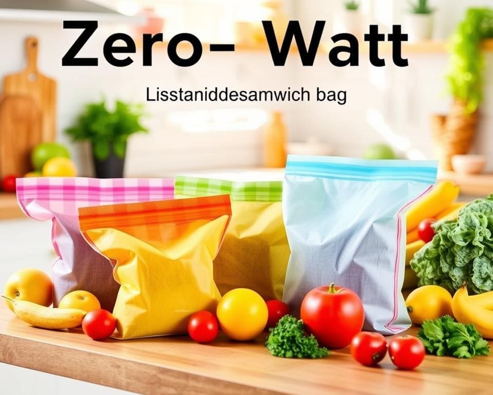 Herbruikbare boterhamzakjes voor minder plasticafval