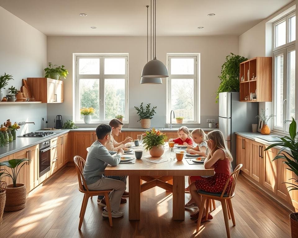 Hoe Je Een Gezellige Woonkeuken Ontwerpt Met Slimme Apparaten