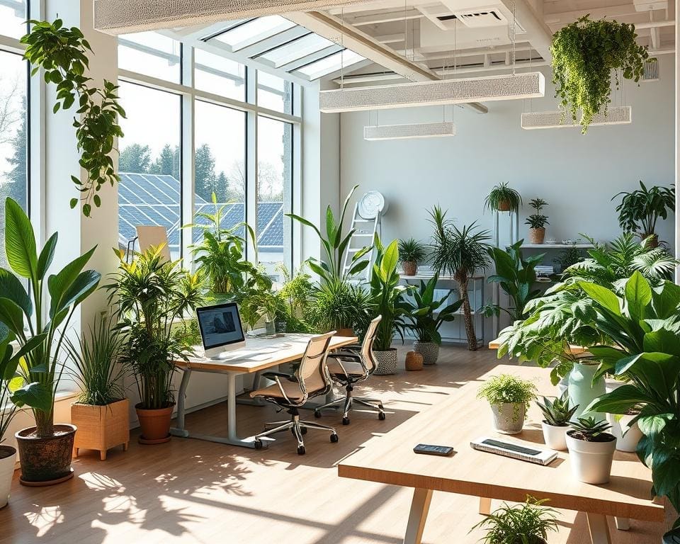 Hoe je jouw werkplek kunt verduurzamen met slimme technologie