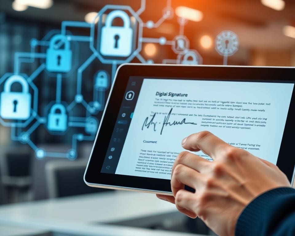 Hoe werken digitale handtekeningen in documenten?