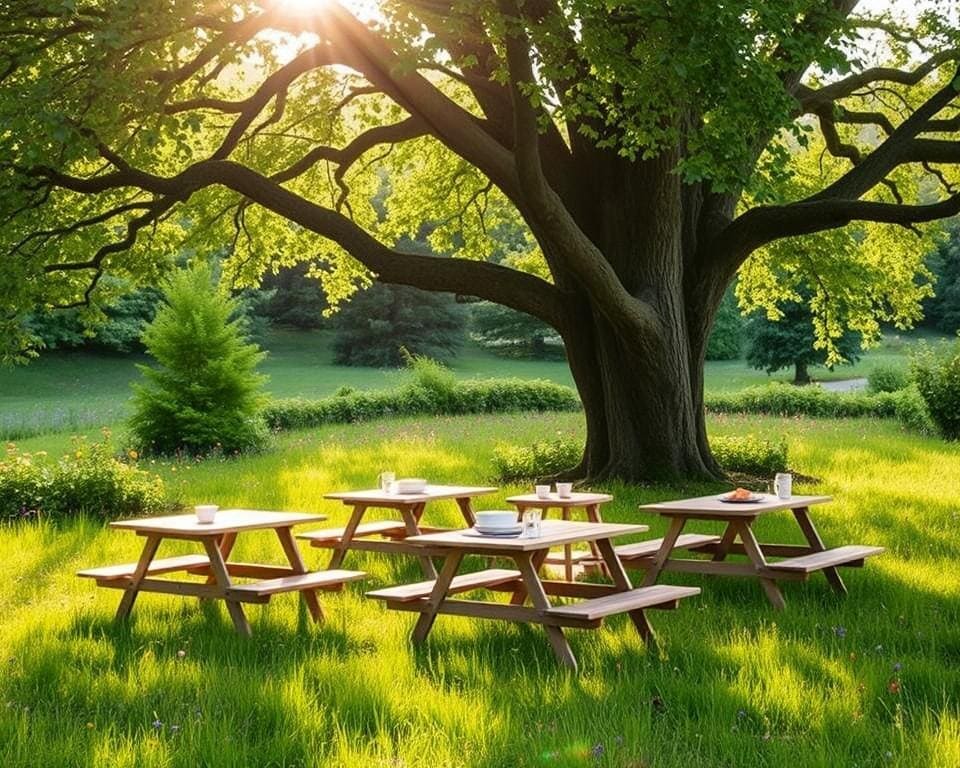 Inklapbare picknicktafels: Gemak voor buitenactiviteiten
