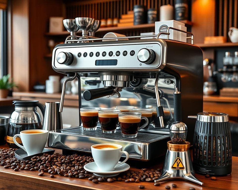 Kies de beste espressomachines voor barista-kwaliteit koffie