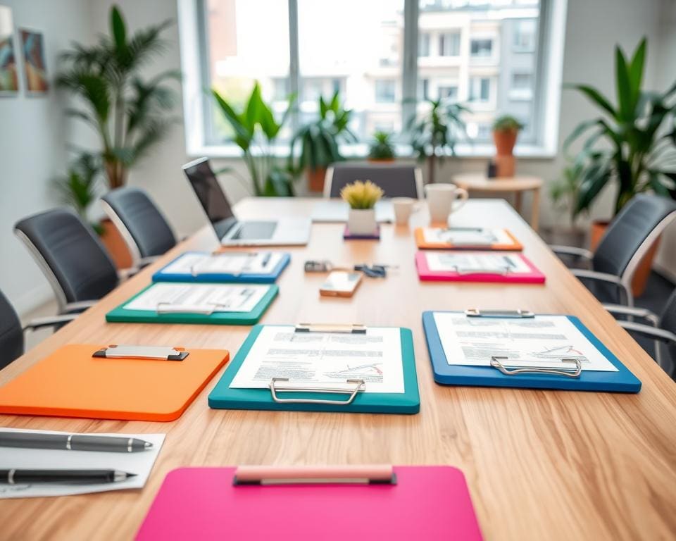 Klemborden voor organisatie en efficiëntie