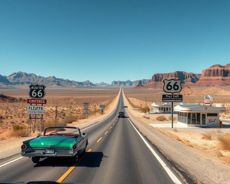 Maak een roadtrip langs de Route 66 in de VS