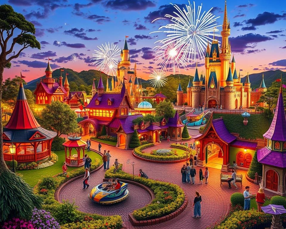 Pretparkuitje naar een magisch themapark vol beleving en shows