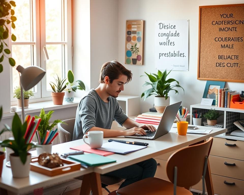 Productief blijven bij thuiswerken