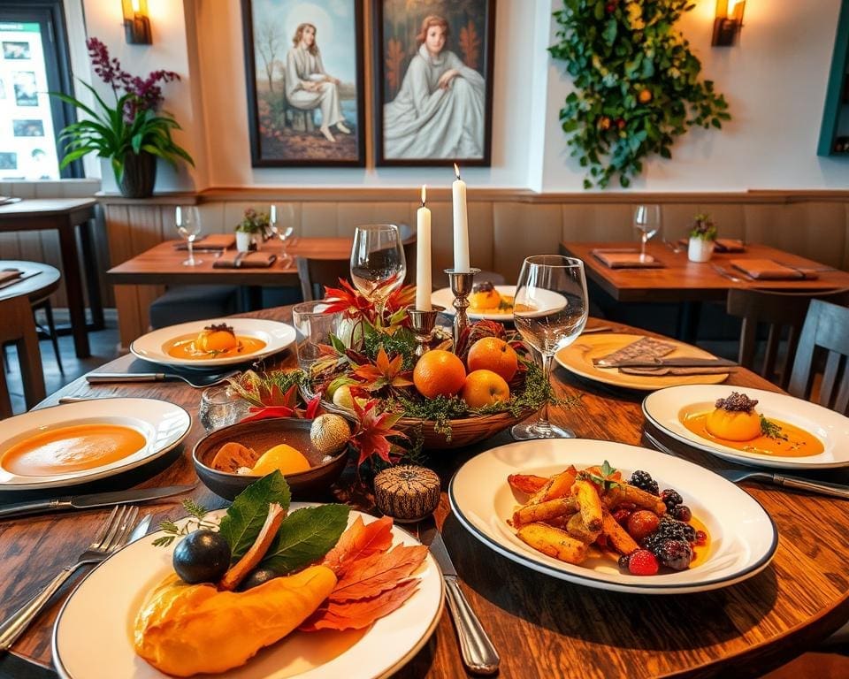Restaurantavond met focus op seizoensgebonden gerechten