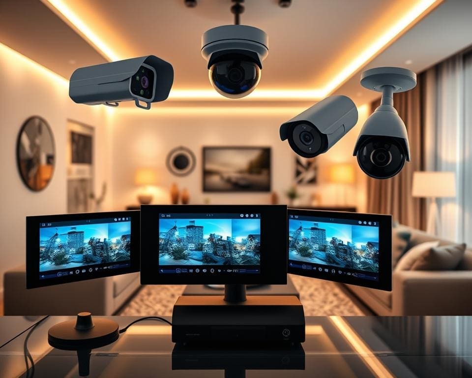 Slimme beveiligingssystemen met live-streaming opties