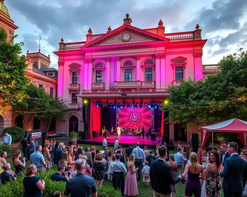 Theaterfestival met optredens in monumentale buitenlocaties