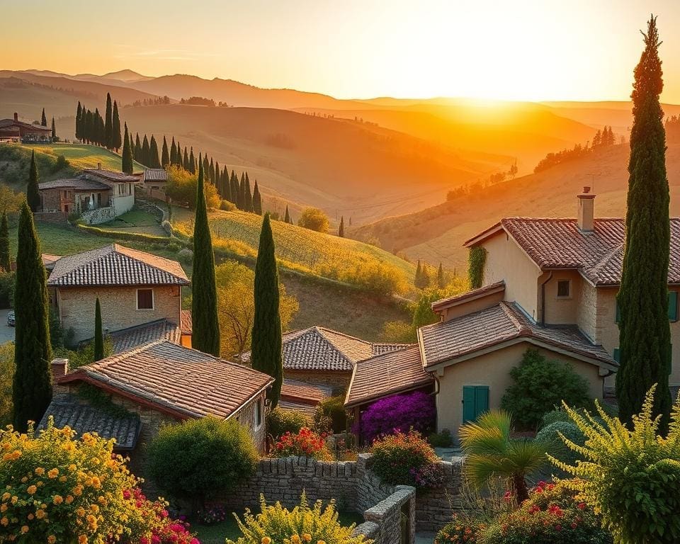 Verken de schilderachtige dorpen van Toscane