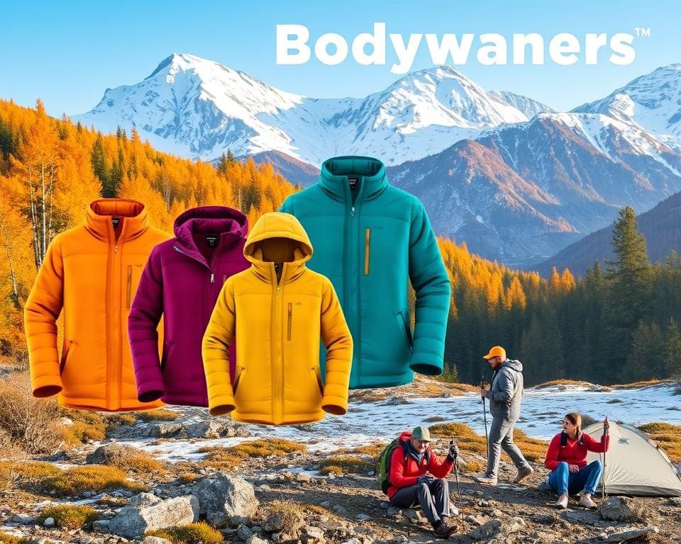 Warme bodywarmers voor buitenactiviteiten