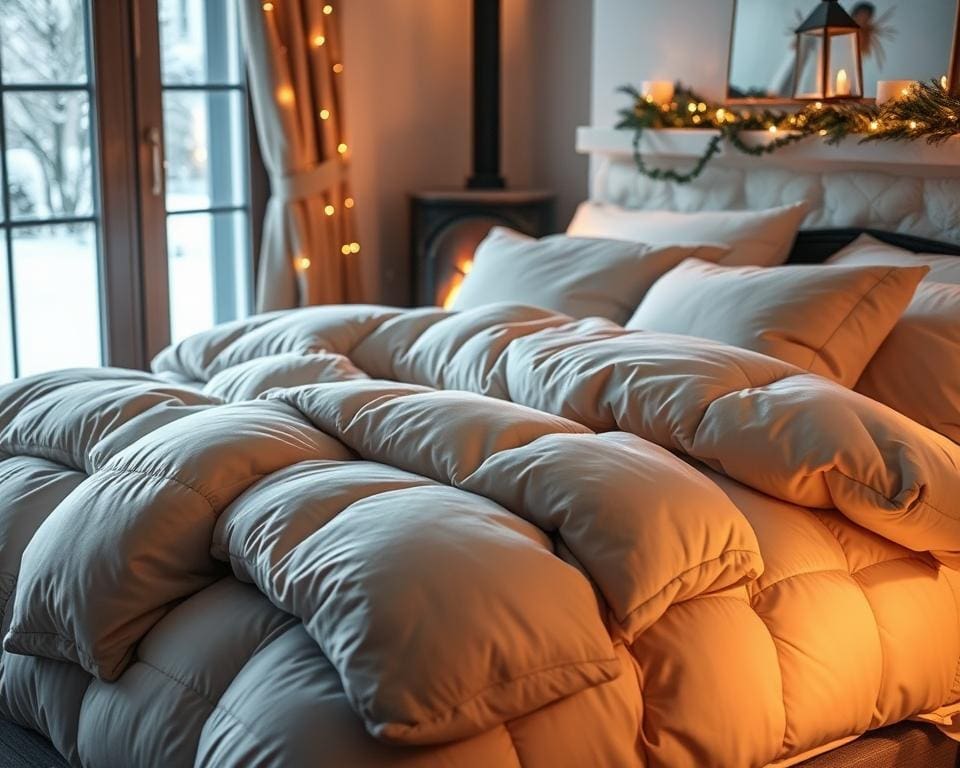 Warme donsdekens voor extra comfort in de winter