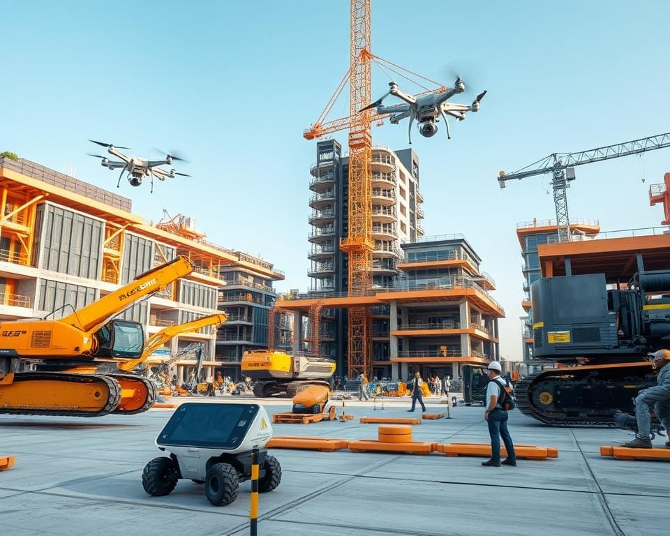 Werken in de bouwsector: Innovaties en nieuwe technologieën