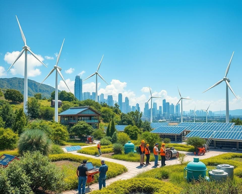 Werken in de energiesector: Innovaties die banen creëren