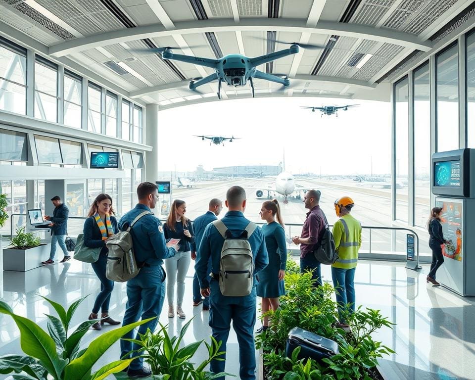 Werken in de luchtvaartsector: Innovaties en nieuwe banen