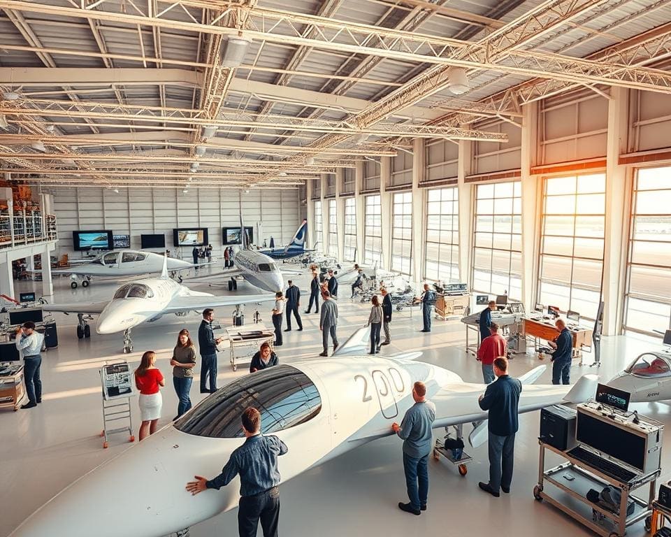 Werken in de luchtvaartsector: Innovaties en nieuwe vooruitzichten