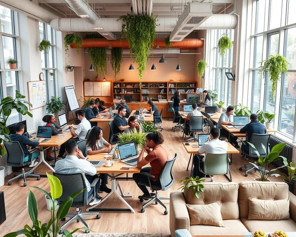 coworking spaces