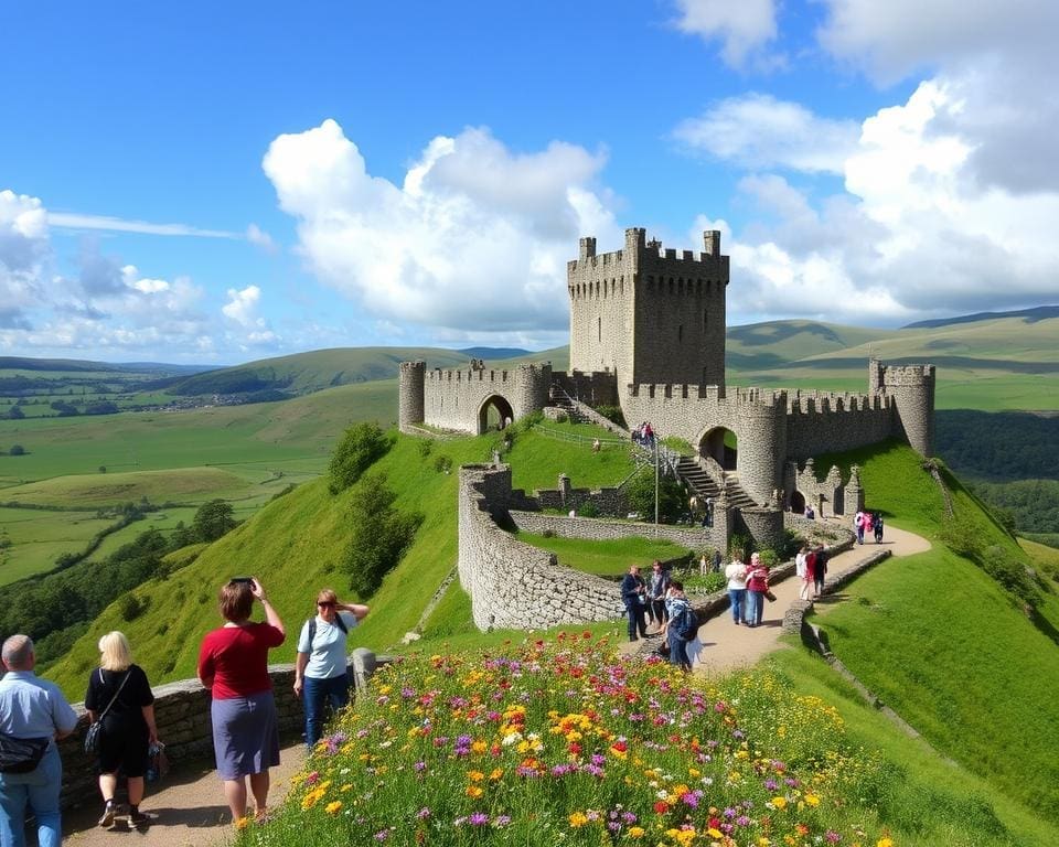 kastelen bezoeken in Wales