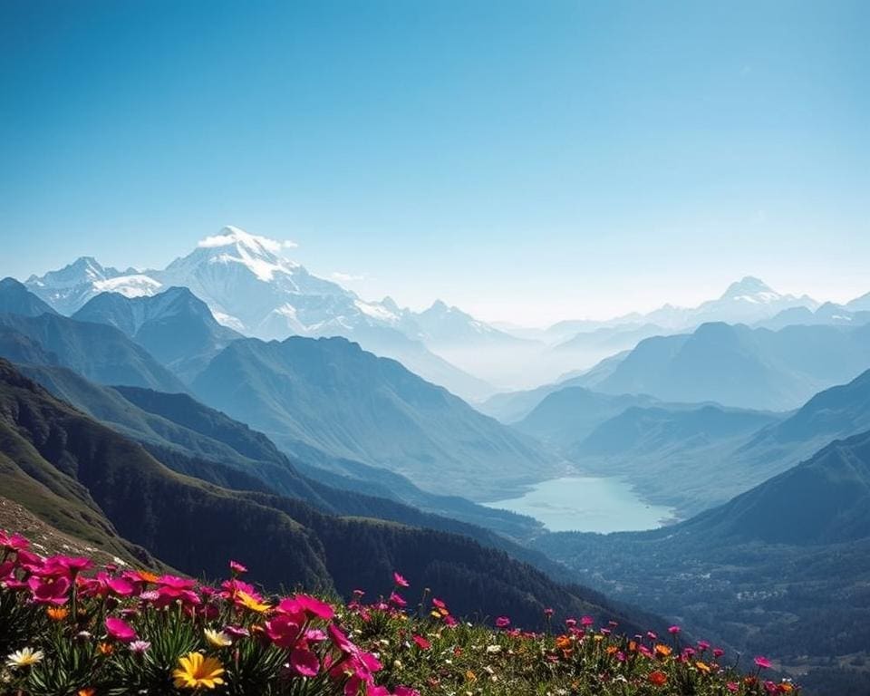 natuurlijke schoonheid van de Himalaya