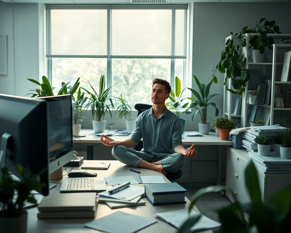 stress op het werk verminderen