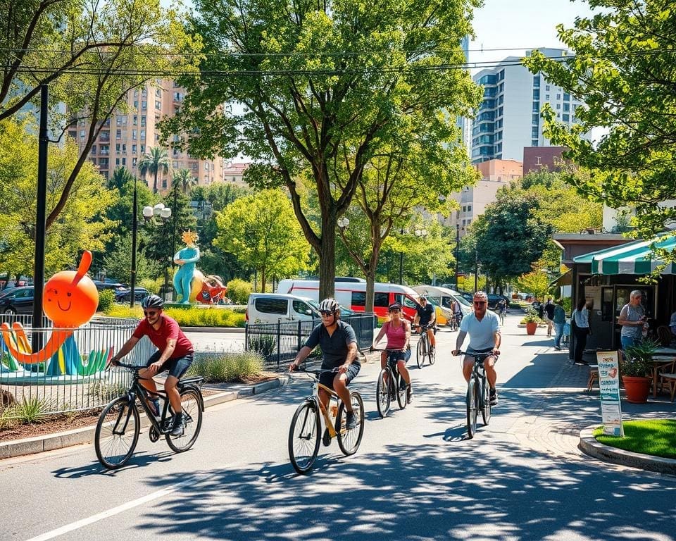 voordelen van fietsen in de stad