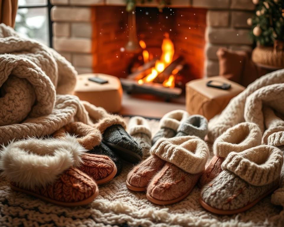 warme pantoffels voor koude winterdagen