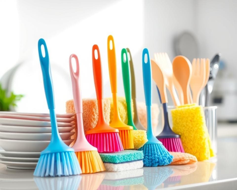 Afwasborstels voor een gemakkelijke en snelle schoonmaak